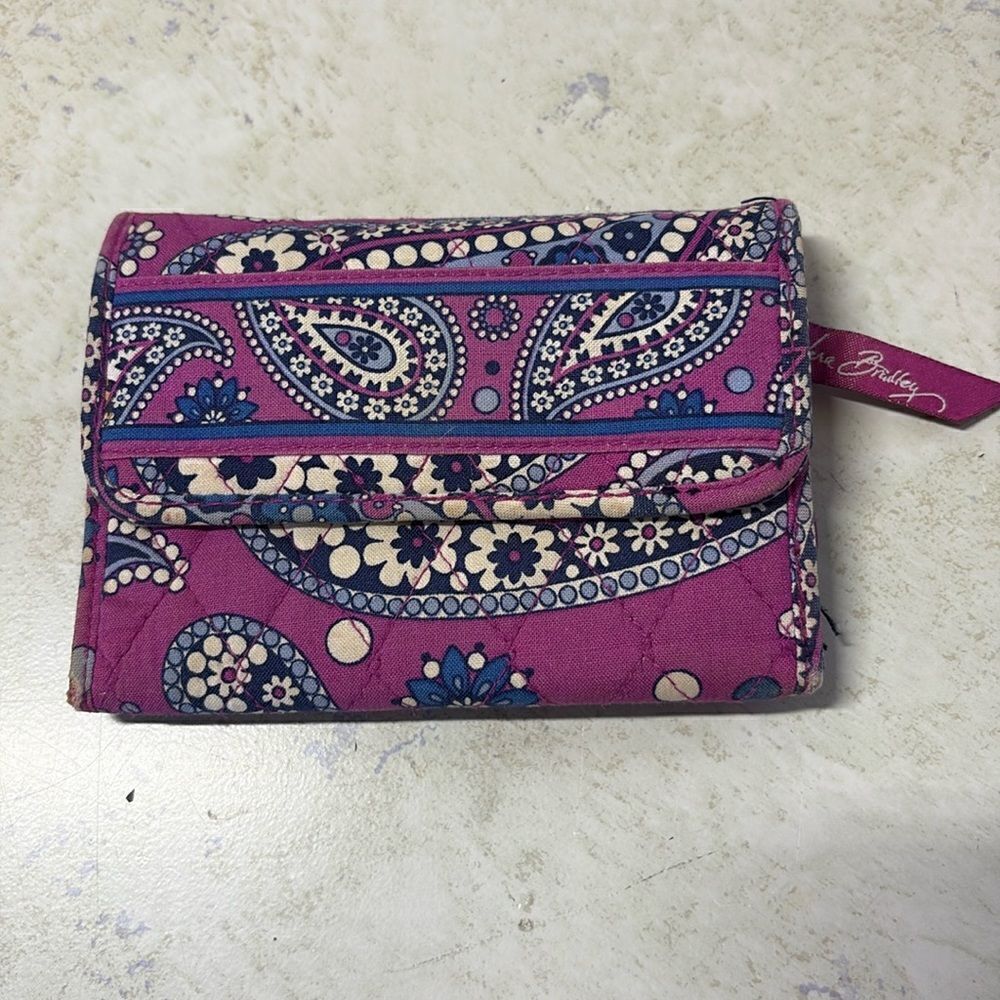 Vera Bradley Boysenberry Wallet